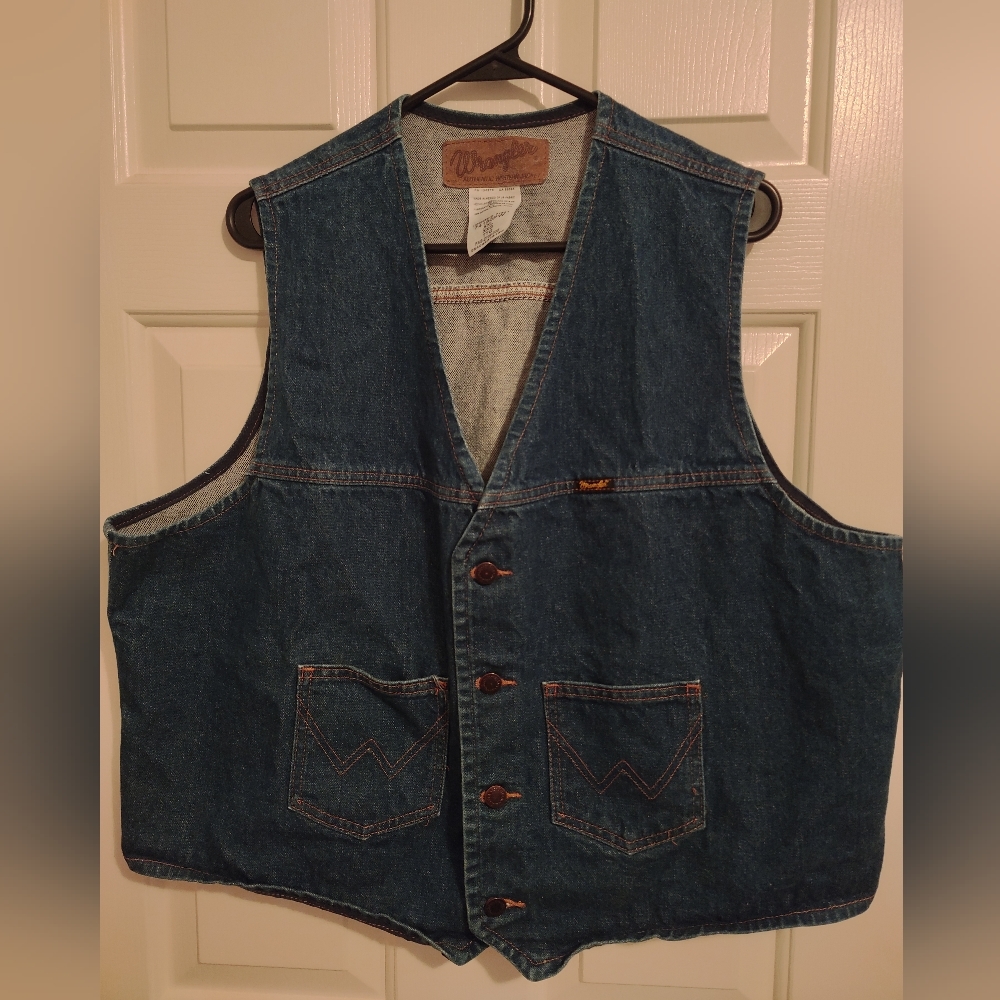 Wrangler jeans vest